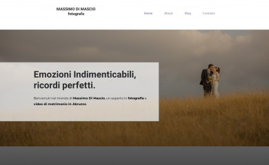 massimodimascio.it screenshot