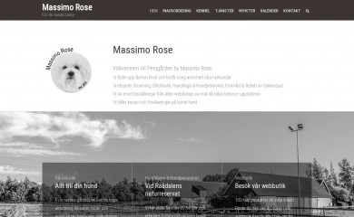 massimorose.se screenshot