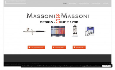 massoni-design.it screenshot