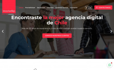 http://www.masterbip.cl screenshot