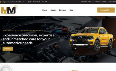 mastersmechanicalbrendale.com screenshot