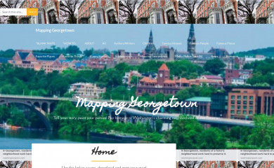 mappinggeorgetown.com screenshot