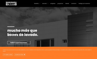 maquinariaortega.com screenshot