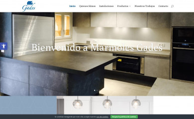marmolesgades.es screenshot