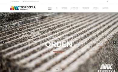 marmolestordoya.com screenshot