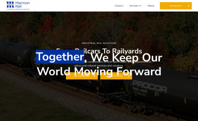 marmonrail.com screenshot
