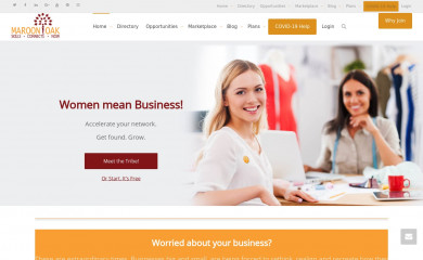 maroonoak.com screenshot