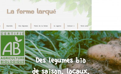 maraicher-bio-64.com screenshot