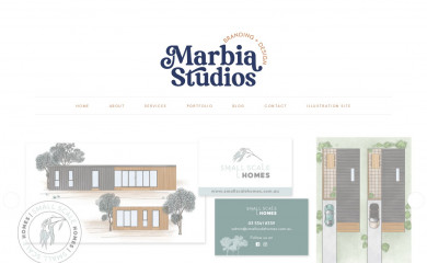 marbiastudios.com.au screenshot