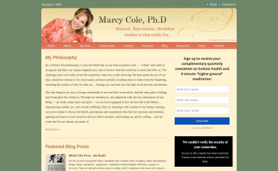 marcycole.com screenshot