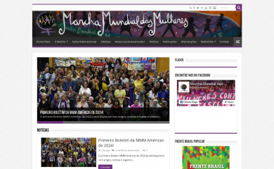 marchamundialdasmulheres.org.br screenshot