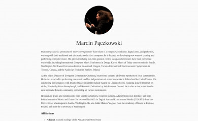 marcinpaczkowski.com screenshot