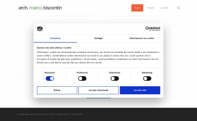 marcobiscontin.it screenshot