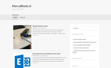 marcoblonk.nl screenshot
