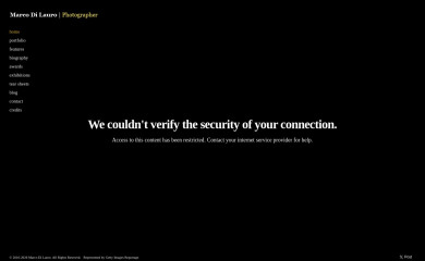 marcodilauro.com screenshot