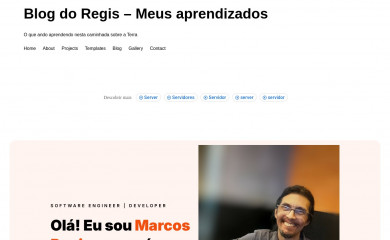 marcosregis.com screenshot