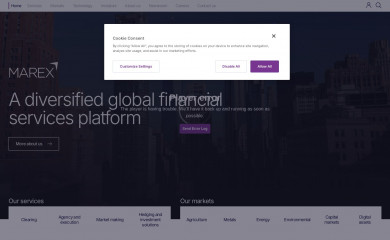 marex.com screenshot