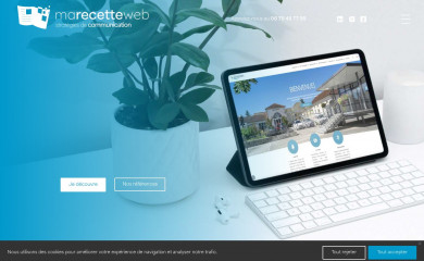 marecetteweb.fr screenshot