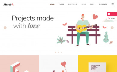 https://maree.qodeinteractive.com/ screenshot