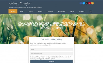 margmowczko.com screenshot