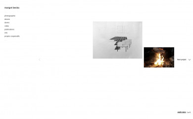 margotbecka.com screenshot