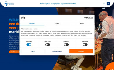 maritiemmasterplan.nl screenshot