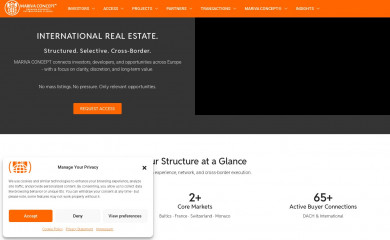marivaconcept.com screenshot