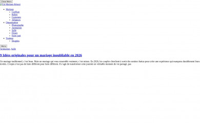 mariage-reussi.fr screenshot