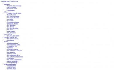 mariage.com screenshot