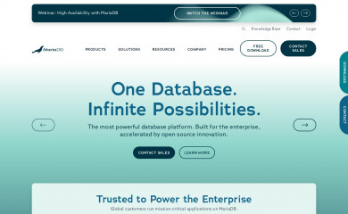 mariadb.com screenshot