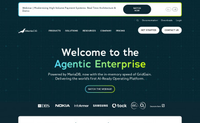 mariadb.com screenshot