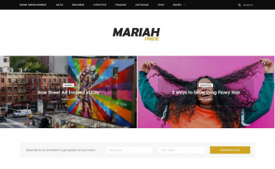 mariahpride.com screenshot
