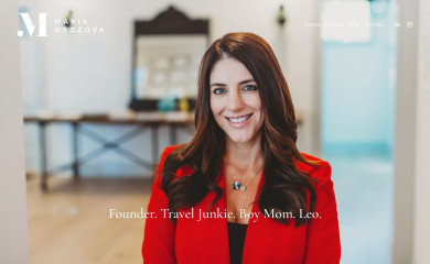 mariaorozova.com screenshot