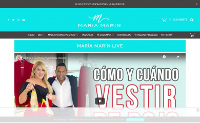 http://mariamarin.com screenshot