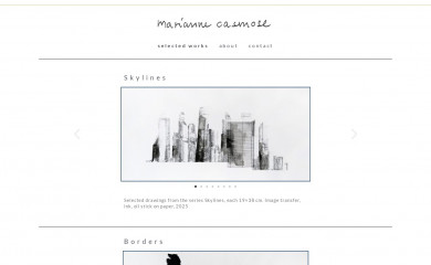 mariannecasmose.com screenshot