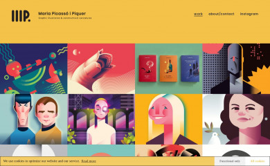 mariapicasso.com screenshot