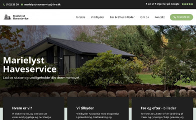 marielysthaveservices.dk screenshot