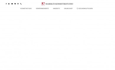 marikaskosmetikstudio.de screenshot