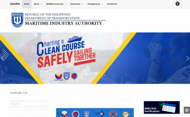 marina.gov.ph screenshot