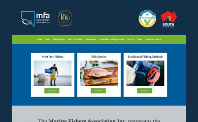 marinefishersa.com.au screenshot