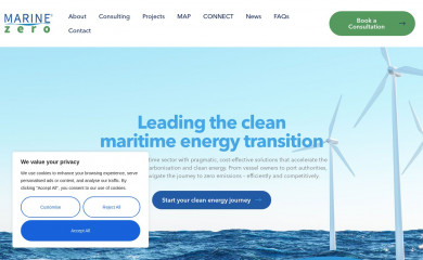 marinezero.com screenshot