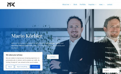 mariokoerbler.com screenshot