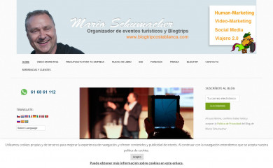 marioschumacher.com screenshot