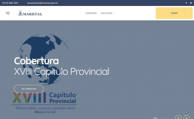 maristas.mx screenshot