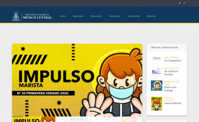 maristas.edu.mx screenshot