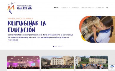 maristascruzdelsur.org screenshot