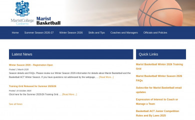 maristbasketball.com screenshot