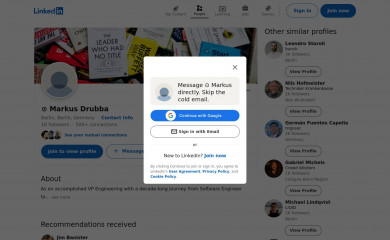 http://www.markusdrubba.de screenshot