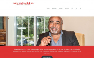 markbeckfordandco.com screenshot