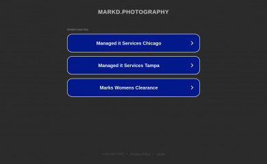 markd.photography screenshot